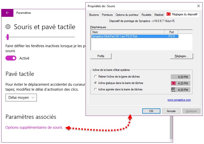 Activer pave tactile windows 10 free